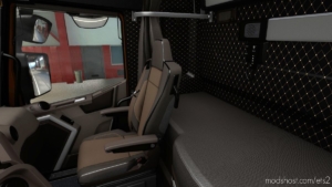 ETS2 Mod: Brown Interior For Renault Range T (Image #5)