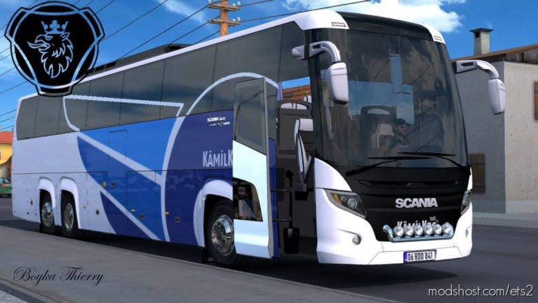 ETS2 Scania Mod: Touring BUS R30 1.37 (Featured)