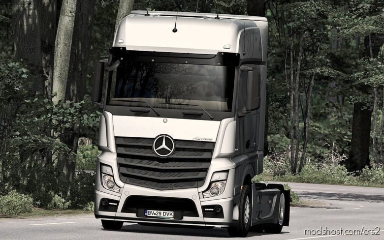 ETS2 Truck Mod: Mercedes Actros MP4 Edit By Alex V1.6 1.37 (Featured)