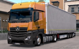 ETS2 Truck Mod: Mercedes Actros MP4 Edit By Alex V1.6 1.37 (Image #2)