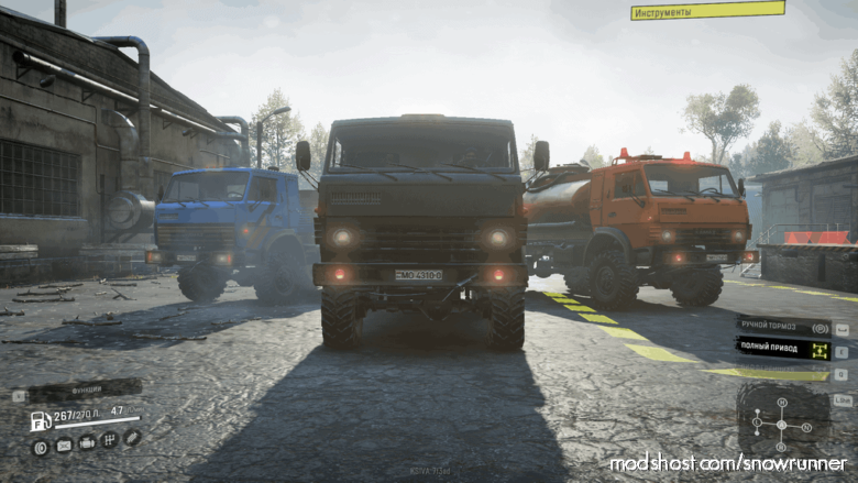 SnowRunner Mod: AWD Kamaz Pack V1.1 (Featured)