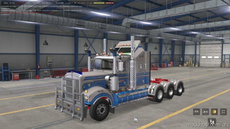 ATS Mod: Kenworth T900 Legend Truck 1.37 (Featured)