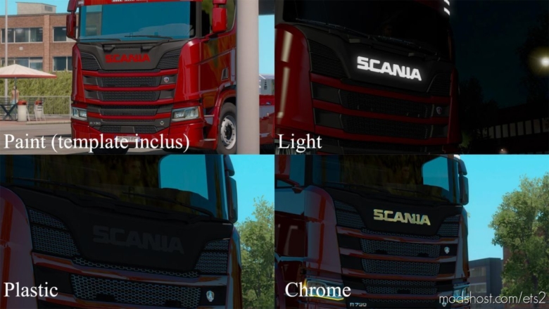 ETS2 Part Mod: OLD Logo Scania 1969 (Featured)