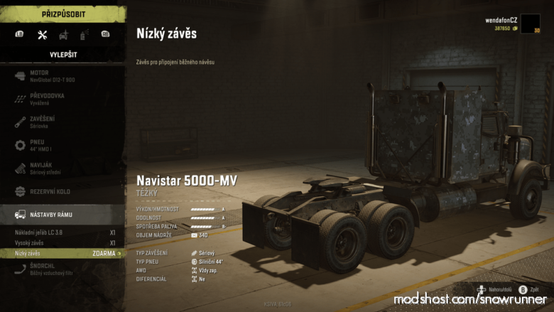 SnowRunner Truck Mod: Navistar 5000 MV (Featured)