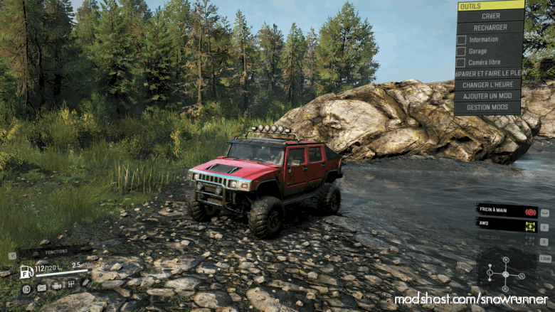 SnowRunner Car Mod: Hummer H2 SE Coop Version V1.0.3 (Featured)