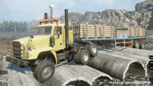 SnowRunner Truck Mod: M916A3 Light Equipment Transport V1.1 (Image #2)