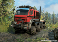 SnowRunner Truck Mod: Azov 64131 Custom Offroad (Image #2)