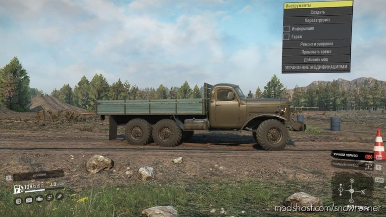 SnowRunner Mod: ZIL-157 Truck (Featured)