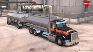 ETS2 Peterbilt Truck Mod: 386 V1.1 1.37 (Featured)