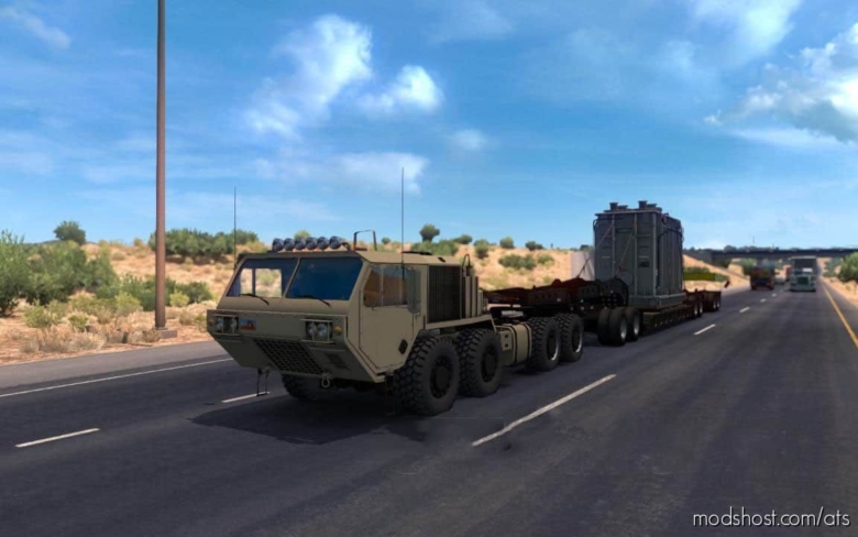 ATS Mod: Oshkosh Defense Hemtt A4 Truck V1.1 (Featured)