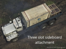 SnowRunner Addon Mod: Emil’s Sideboard Attachment For The P12W Roughneck (Image #2)