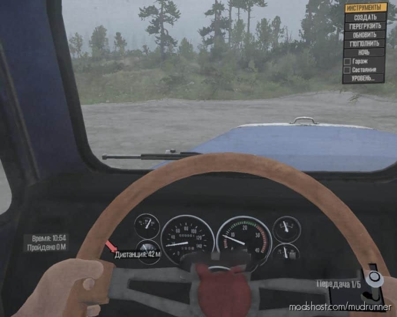 MudRunner Material Mod: The NEW “OLD” Dashboard For Default (Featured)