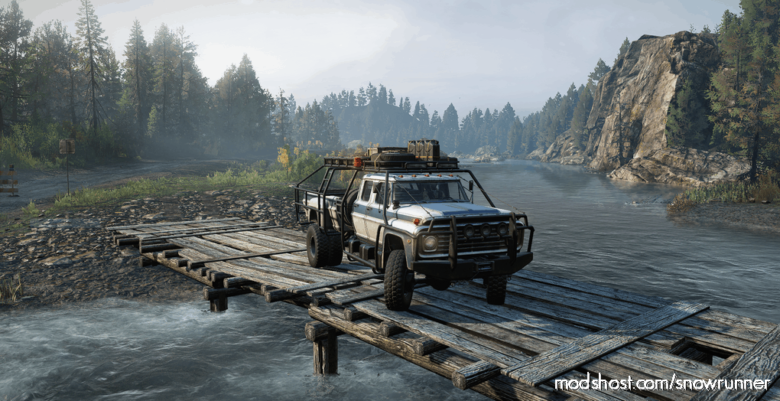 SnowRunner Vehicle Mod: F750 – Fixed Missing Engine V1.1 (Featured)