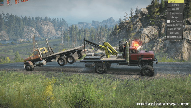 SnowRunner Mod: Step 310E Light TOW Truck (Featured)