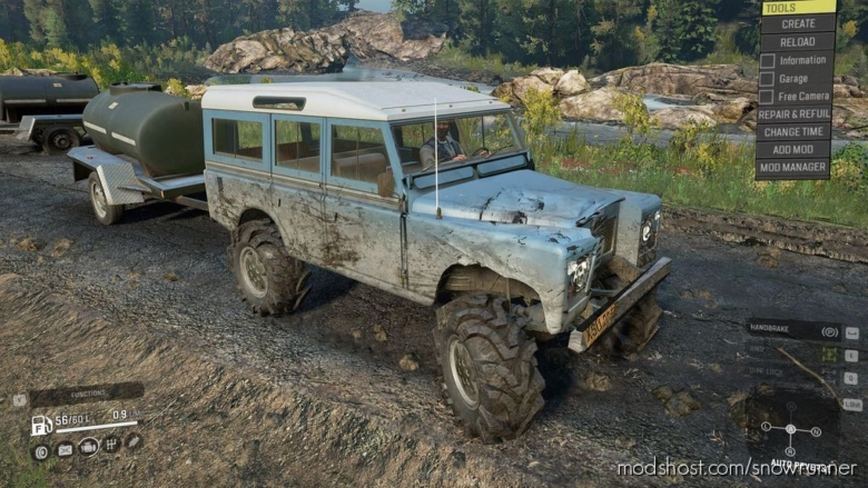 SnowRunner Car Mod: Land Rover Series III (Featured)