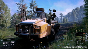 SnowRunner Mod: CAT 745C SE Truck V1.0.2 (Image #4)