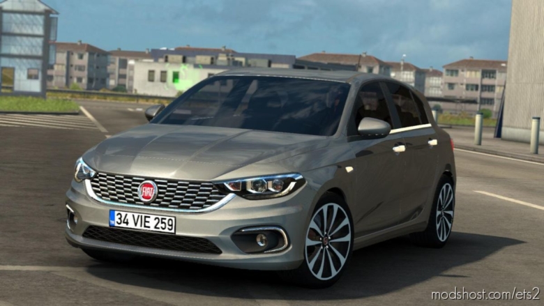 ETS2 Car Mod: Fiat Egea V1.6 Multijet 1.37 (Featured)