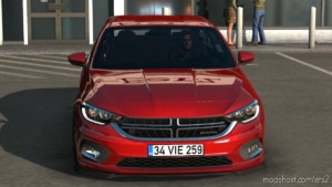 ETS2 Car Mod: Fiat Egea V1.6 Multijet 1.37 (Image #3)