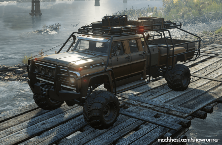 SnowRunner Car Mod: Emil’s Ford F750 (Featured)