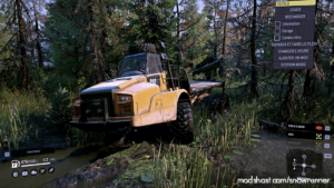 SnowRunner Mod: CAT 745C SE Truck V1.0.4 (Image #3)