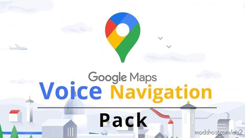 ETS2 Sound Mod: Google Maps Voice Navigation Pack (Featured)