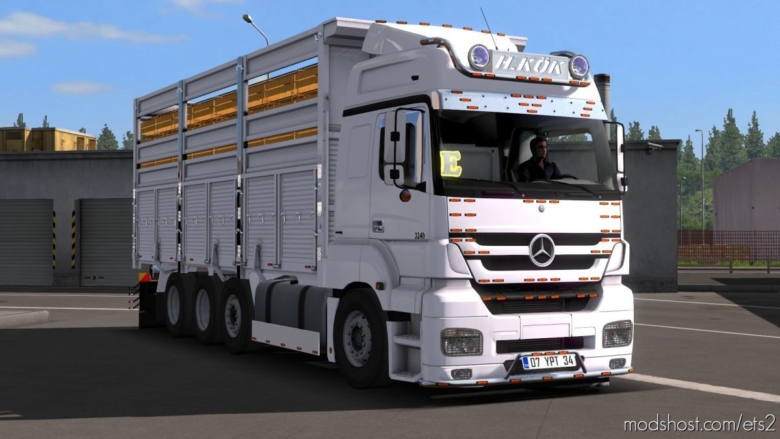 ETS2 Truck Mod: Mercedes-Benz Axor 3240 1.37 (Featured)