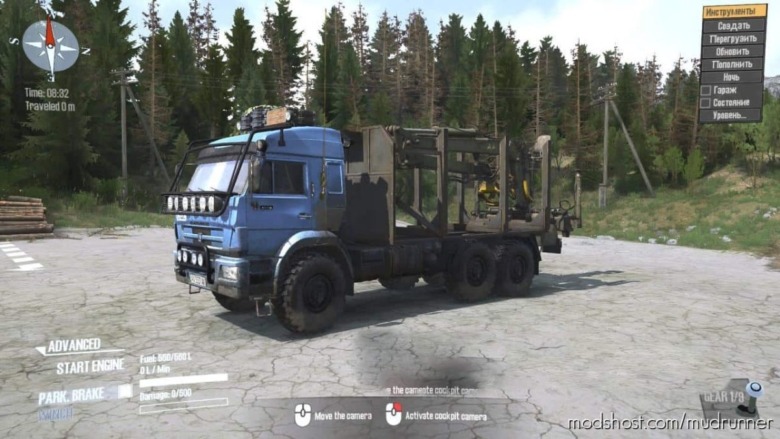 MudRunner Mod: Kamaz 44108 Truck V08.07.20 (Featured)