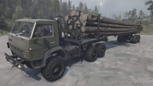 MudRunner Mod: Kamaz-4310 Mod Off-Road Truck V09.07.20 (Image #4)