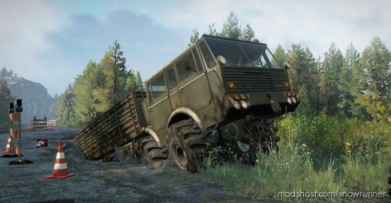 SnowRunner Truck Mod: Tatra 813 8×8 Kolos (Featured)