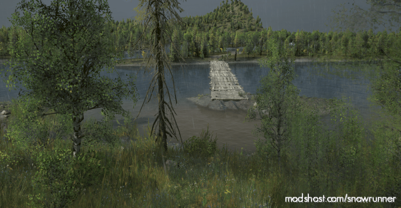 SnowRunner Mod: Russian Taiga (PTS) Map (Featured)