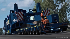 ETS2 Trailer Mod: Mega Trafo Special And Regular Transport V2.0 (Featured)