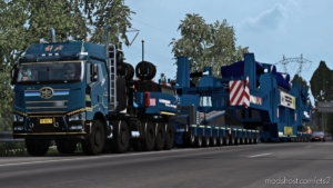 ETS2 Trailer Mod: Mega Trafo Special And Regular Transport V2.0 (Image #3)