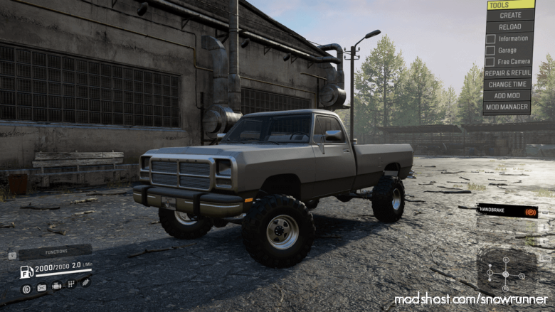 SnowRunner Car Mod: Frog’s 1ST GEN Dodge RAM (Featured)