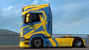 ETS2 Skin Mod: NEW Scania S Swenden Performance Edition (Image #2)