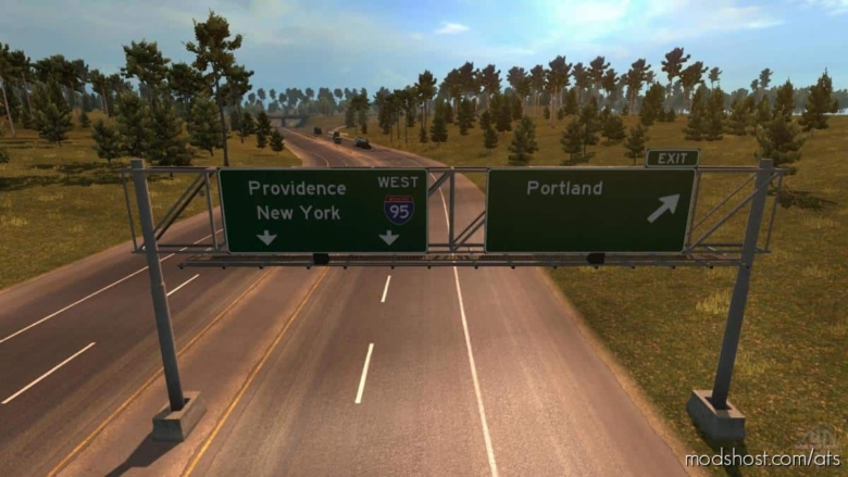 ATS Mod: Coast To Coast Map V2.11.5 1.38 (Featured)