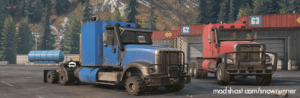 SnowRunner Truck Mod: Navistar “Vanishing Paint” (Featured)