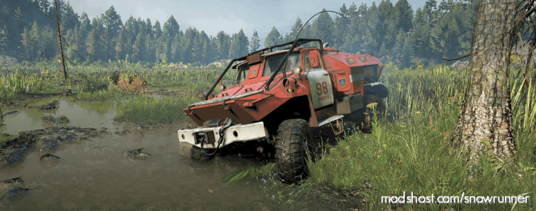 SnowRunner Truck Mod: Tuz-Btrgaz V1.2.3 (Featured)