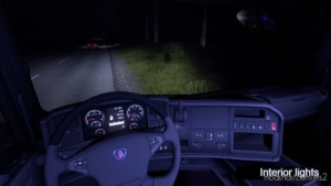 ETS2 Mod: Interior Light For ALL Trucks 1.35.X – 1.36.X (Image #2)