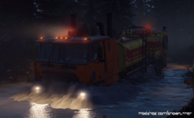 SnowRunner Truck Mod: Enhanced Ford CLT9000 AWD M181 V1.3.0 (Image #5)