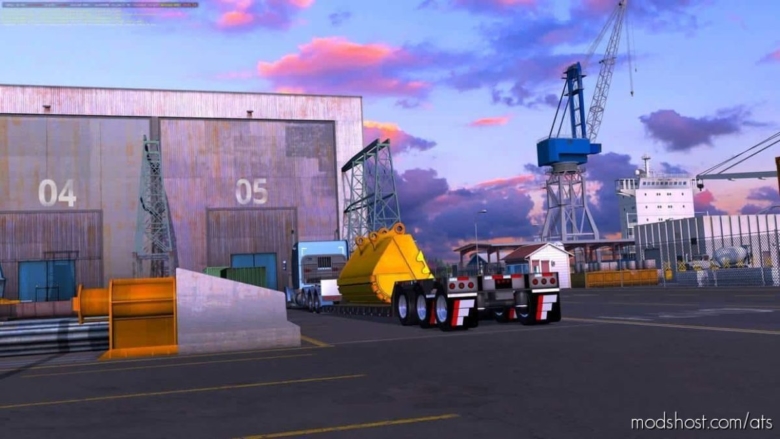 ATS Trailer Mod: Fontaine Lowboy Renegade (Featured)