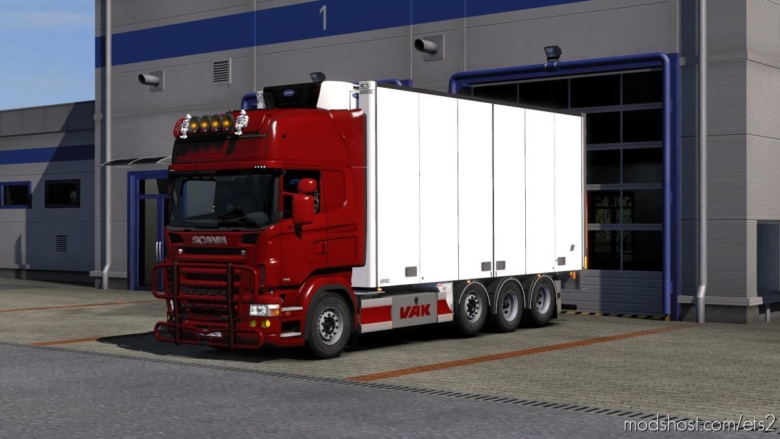 ETS2 Truck Mod: Tandem Addon For RJL Scania RS&R4 V2.2.1 (Featured)