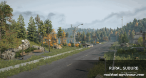 SnowRunner Map Mod: Canadian Runner 01 – The Town V0.1 (Image #3)