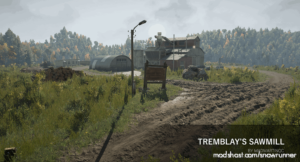 SnowRunner Map Mod: Canadian Runner 01 – The Town V0.1 (Image #4)