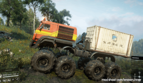 SnowRunner Truck Mod: Russian Redneck RR Azov 64131 OP V1.7 (Image #6)