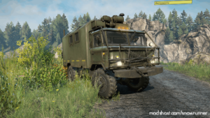 SnowRunner Mod: GAZ-66 Truck V1.0.1 Beta (Image #4)