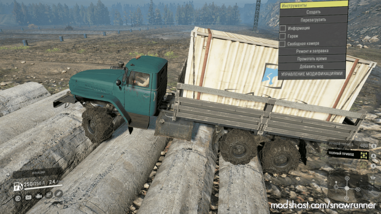 SnowRunner Truck Mod: Ural 4320 RSK V1.4.4 (Featured)