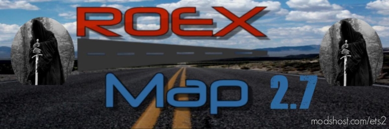 ETS2 Map Mod: Roextended V2.7 1.38 (Featured)