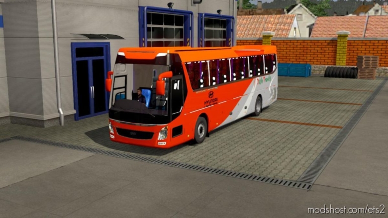 ETS2 Bus Mod: Hyundai UXN Reworked 1.35-1.37 (Featured)