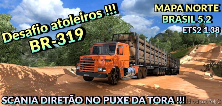 ETS2 Mod: Brazil North Map V5.2 1.38 (Featured)