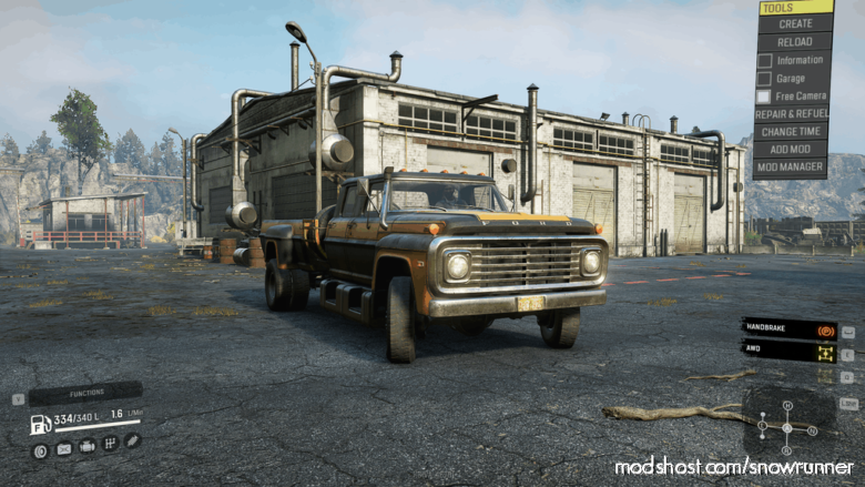 SnowRunner Car Mod: F750S And The “Fire Chief” V2.0.0 (Featured)